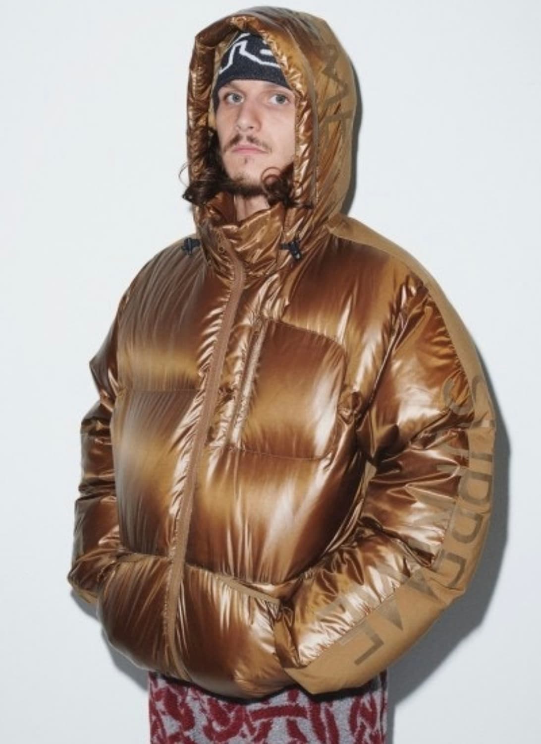 슈프림 페더웨이 다운자켓 브라운 21FW 상품이미지1