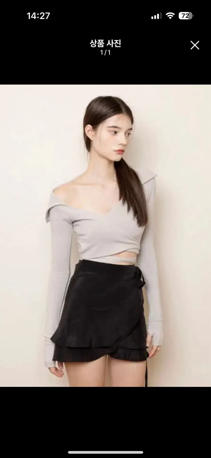 낫유어로즈 스커트 상품이미지1