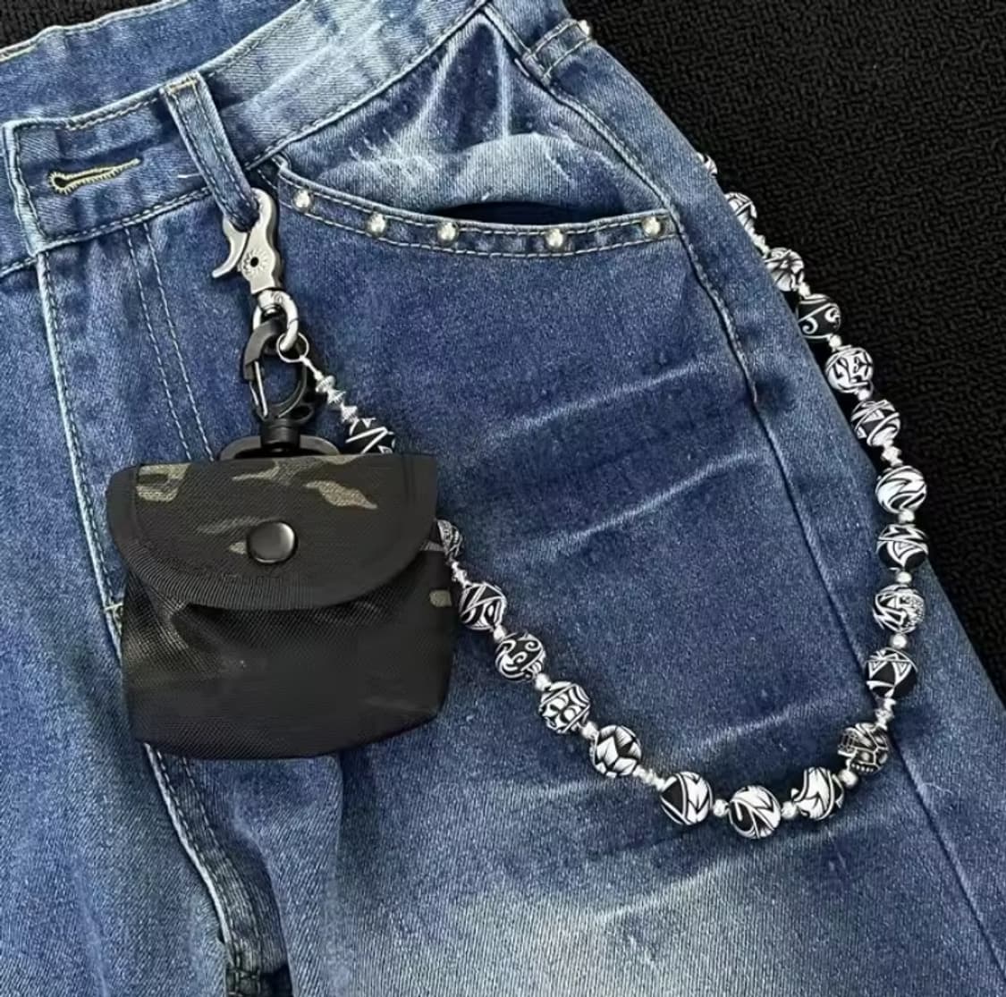Mono Pattern Beads  Key Chain 상품이미지3