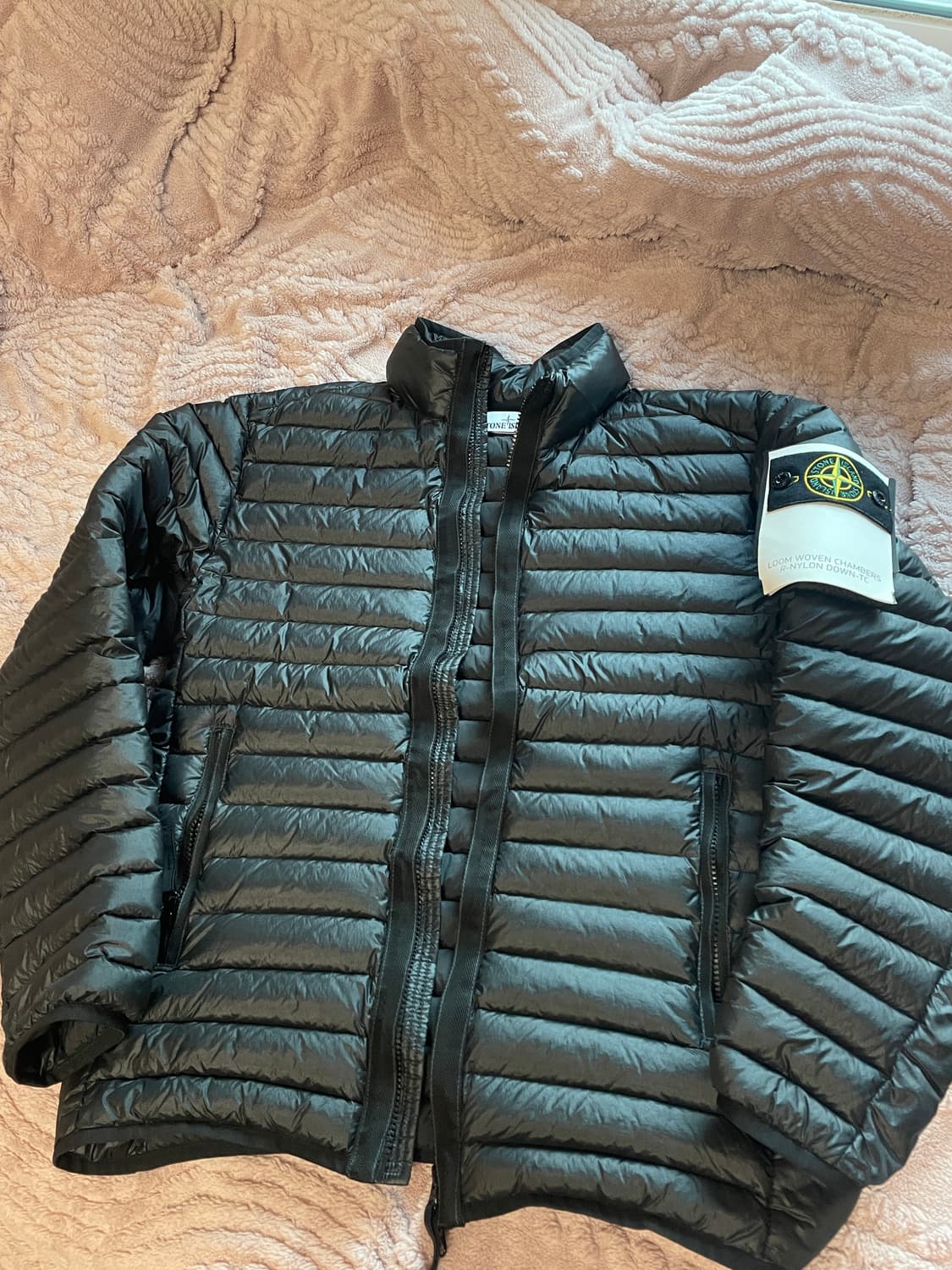 스톤 아일랜드 룸우븐 경량패딩 블랙S 상품이미지1