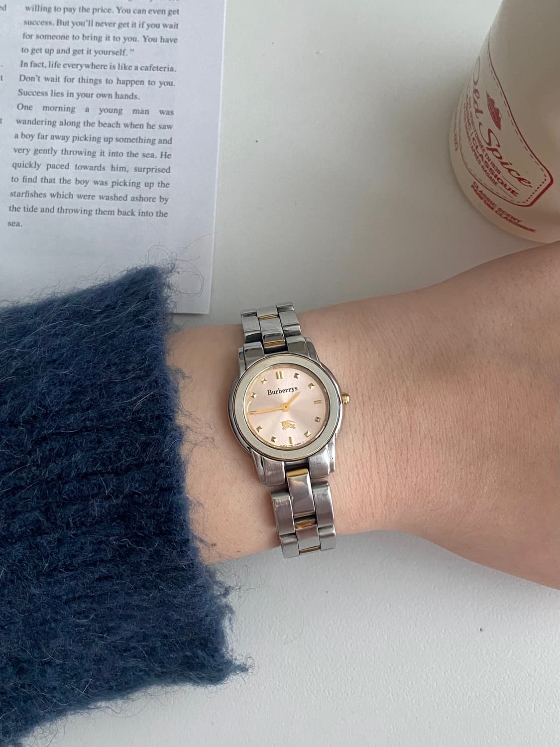 Burberrys 버버리 쿼츠 핑크 레이디스 상품이미지5