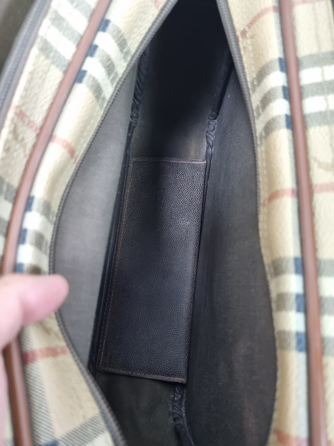 [정품] 버버리 빈티지 여행용 가방 상품이미지10