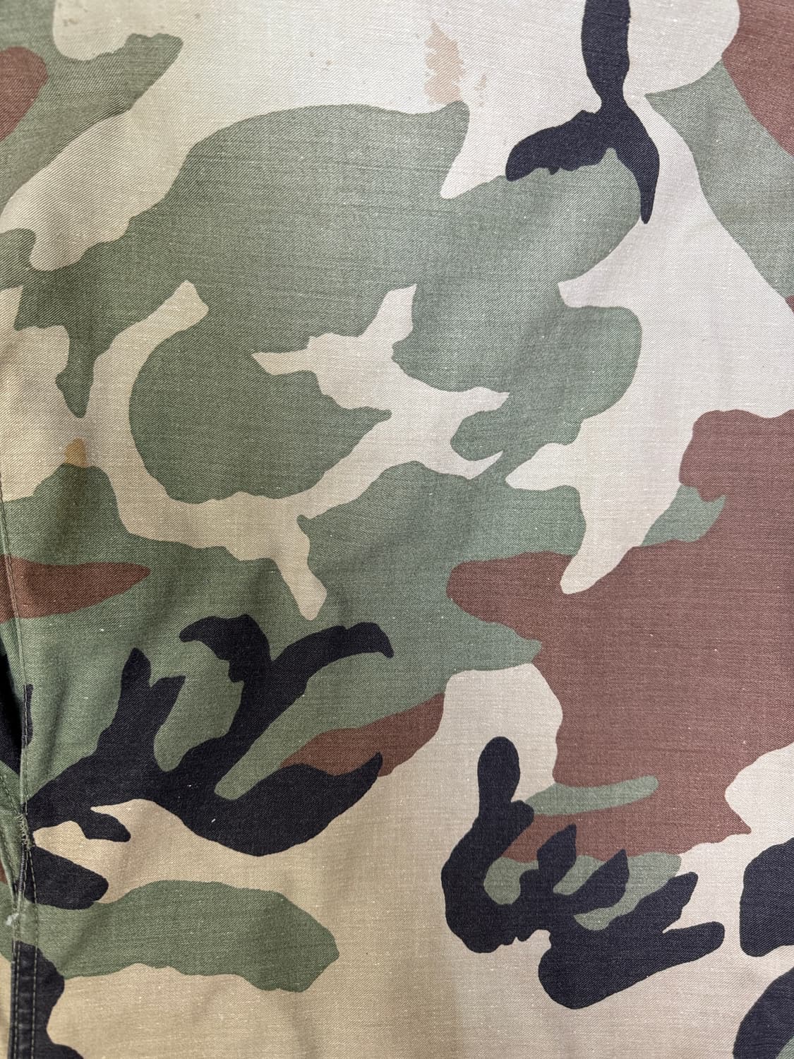 빈티지 90s us army 오리지널 m65 밀리터리 카모 CW 자켓 S 상품이미지7