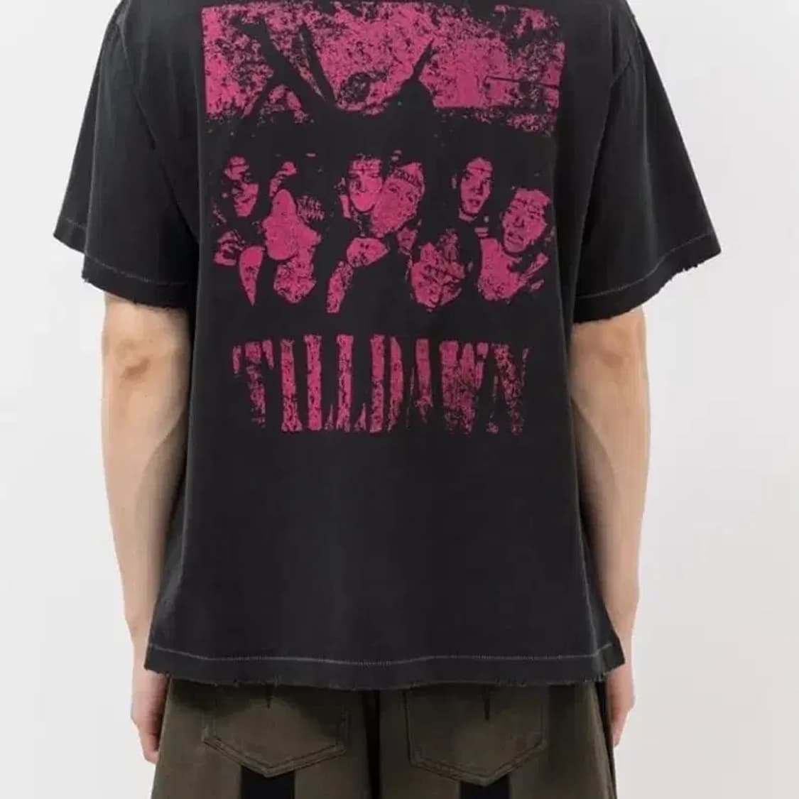 틸던 23SS 그래픽 반팔 티셔츠 XL (Till Dawn) 상품이미지2