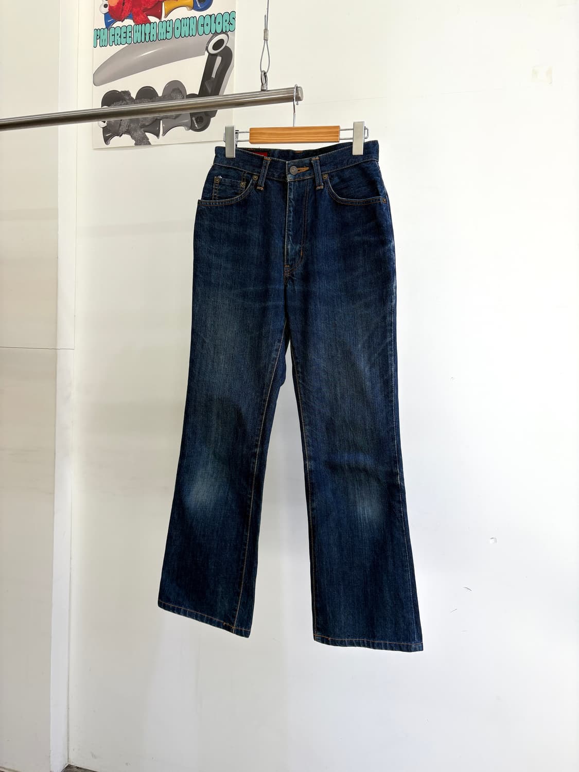 SOMETHING (Made in Japan) 부츠컷데님 상품이미지1