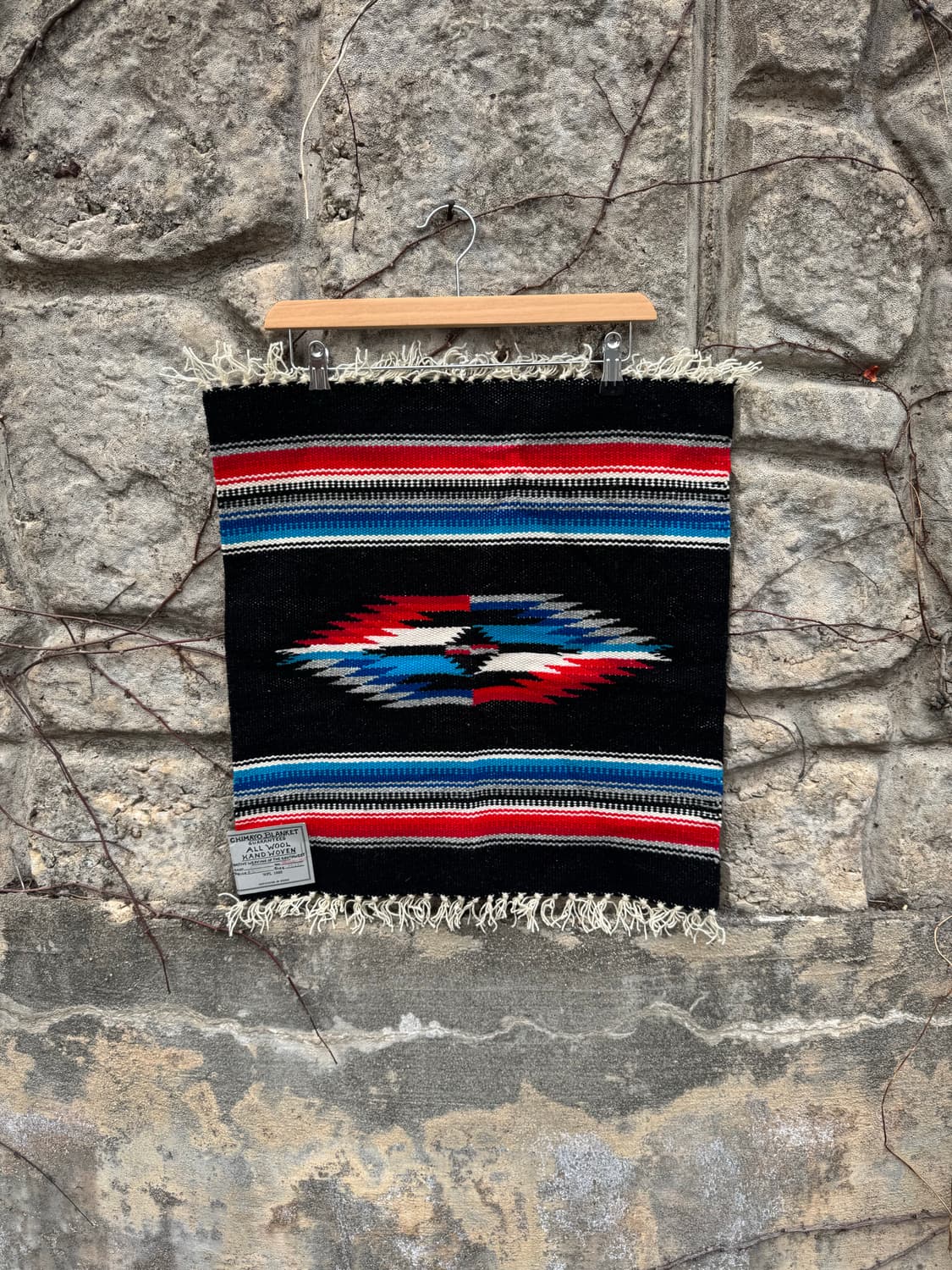 50s 간스크래프트 빈티지 핸드 우븐 울 치마요 러그 오르테가 상품이미지1