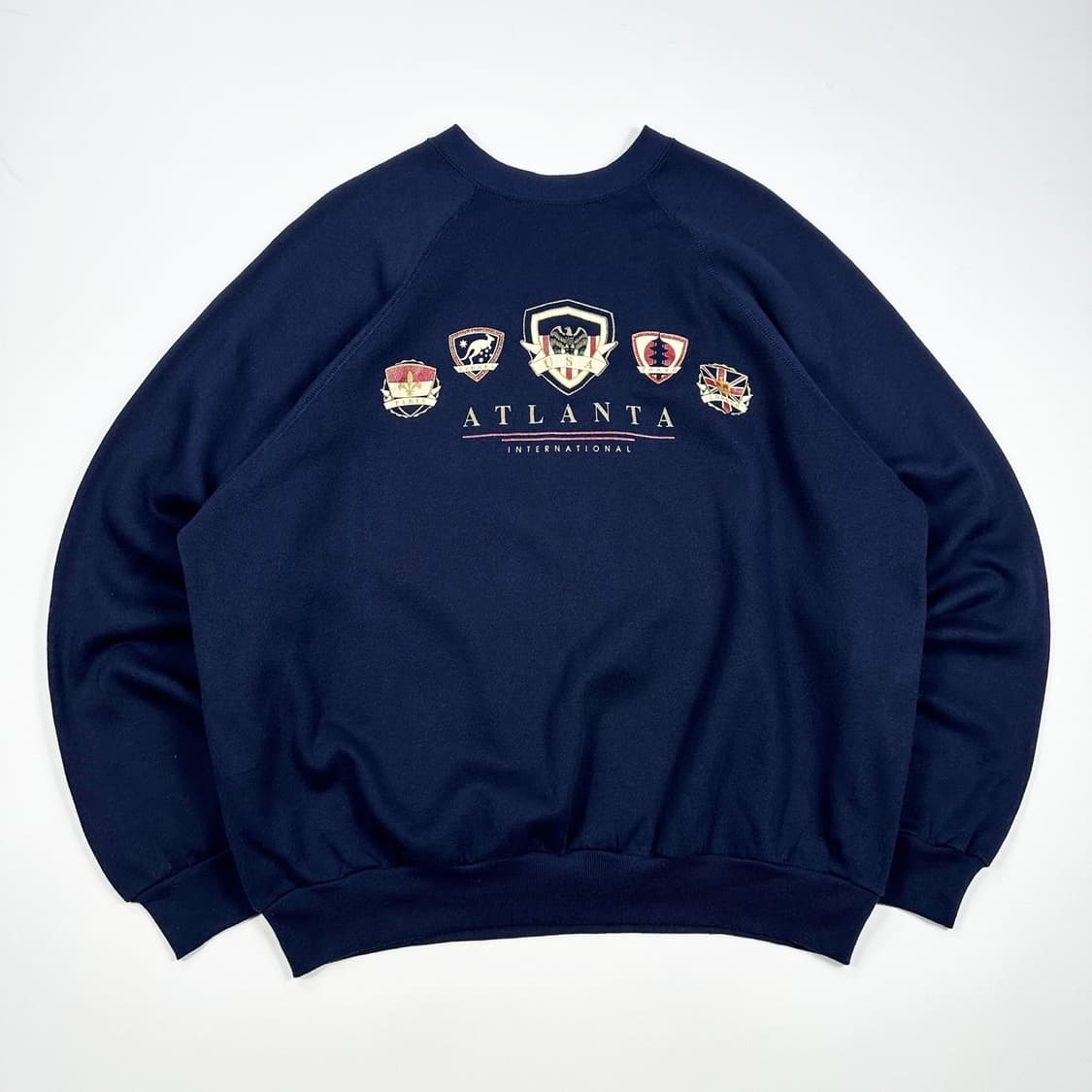 VTG 빈티지 USA 독수리 네이비 맨투맨 (XXL) 상품이미지2