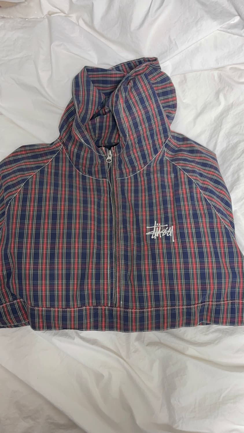 Stussy Brushed Cotton Anorak Plaid 상품이미지2
