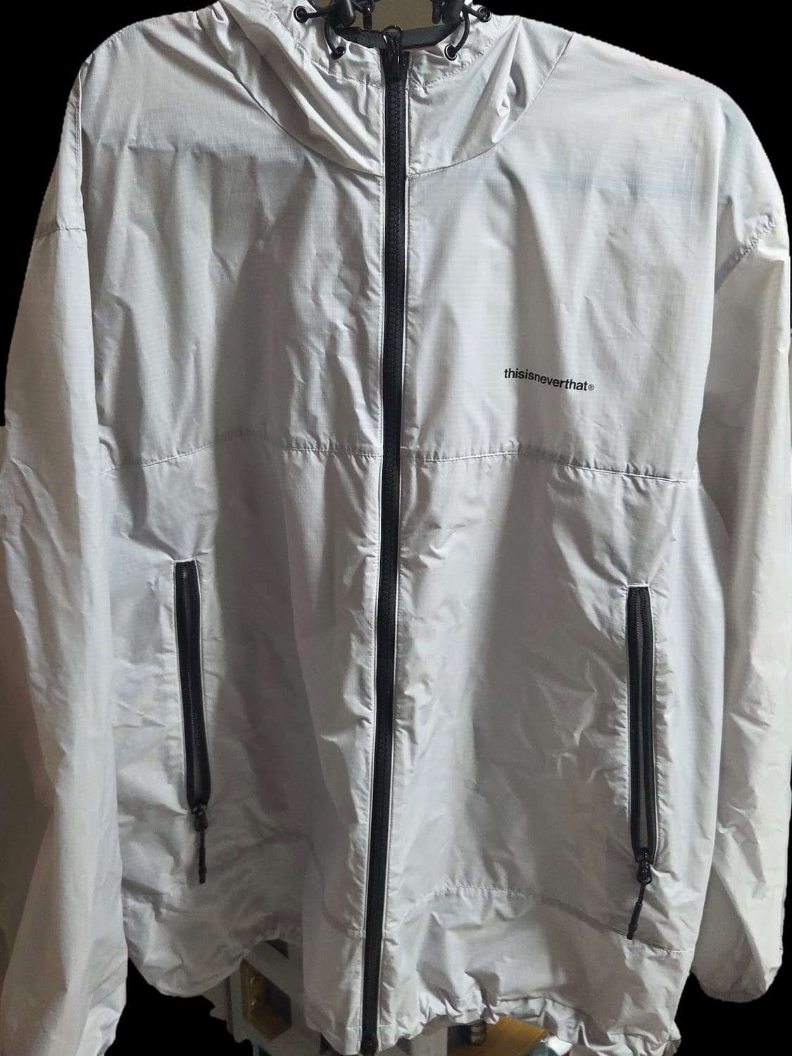 디스이즈네버댓 T-Light 회색 바람막이 L 사이즈 상품이미지2