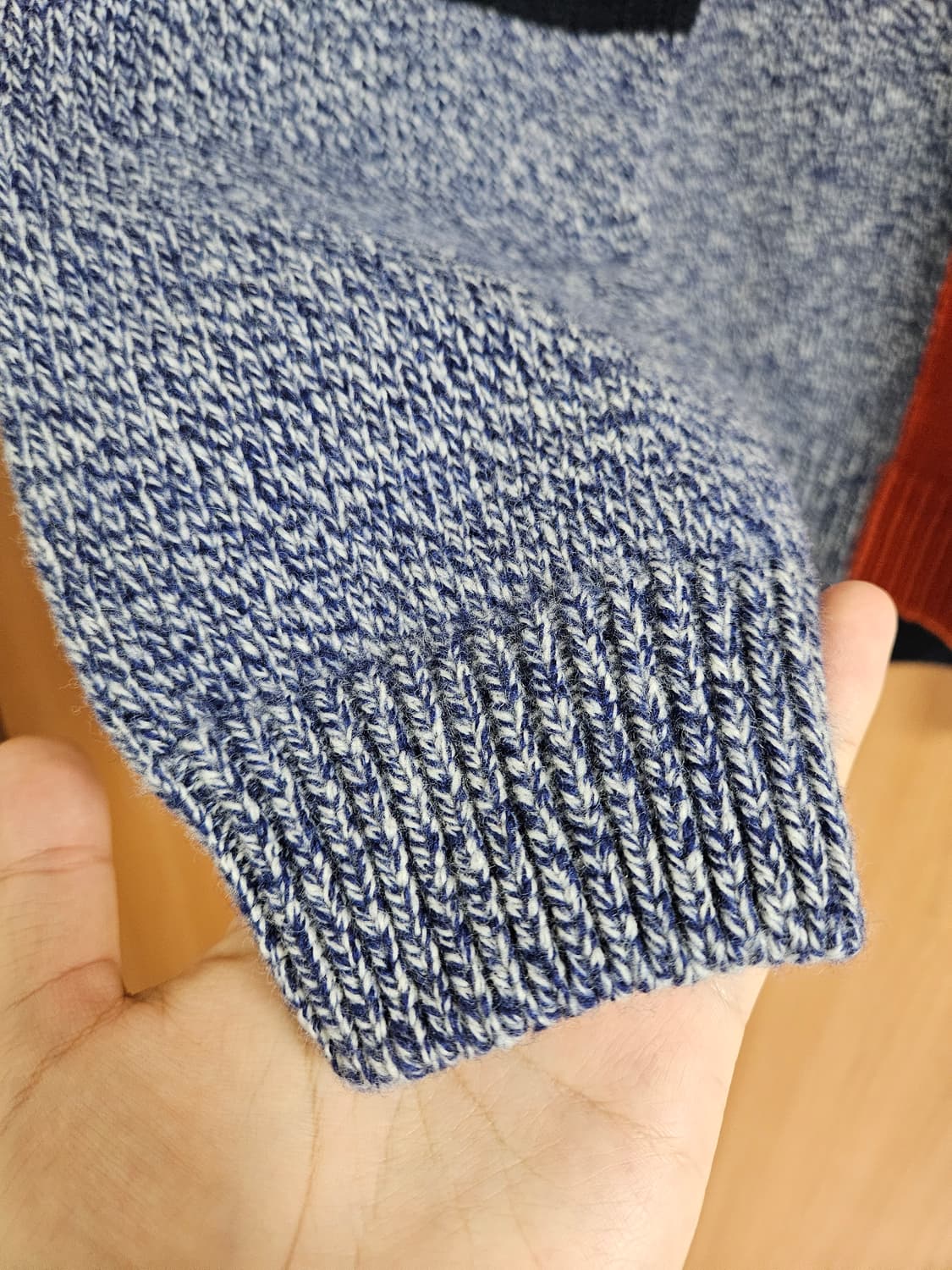 자라 스튜디오니콜슨 컬러블록 니트 스웨터 M 상품이미지4