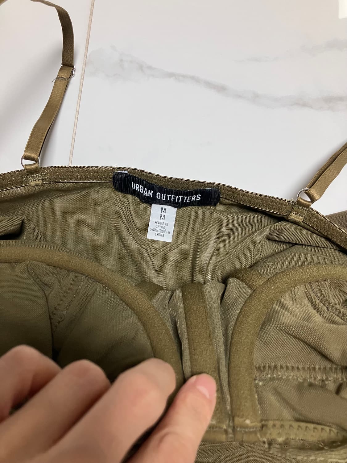 얼반아웃피터스 코르셋 미니 드레스 란제리 원피스 상품이미지5