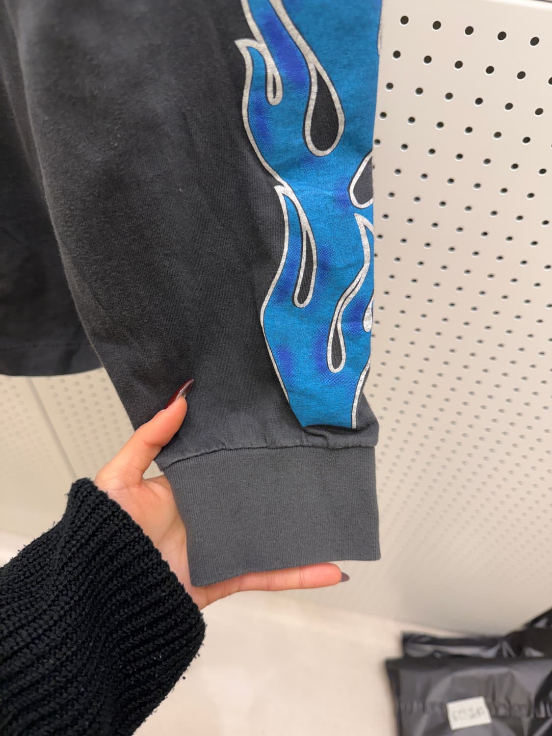 할리데이비슨 플레임 롱슬리브 티셔츠 U1158 상품이미지4