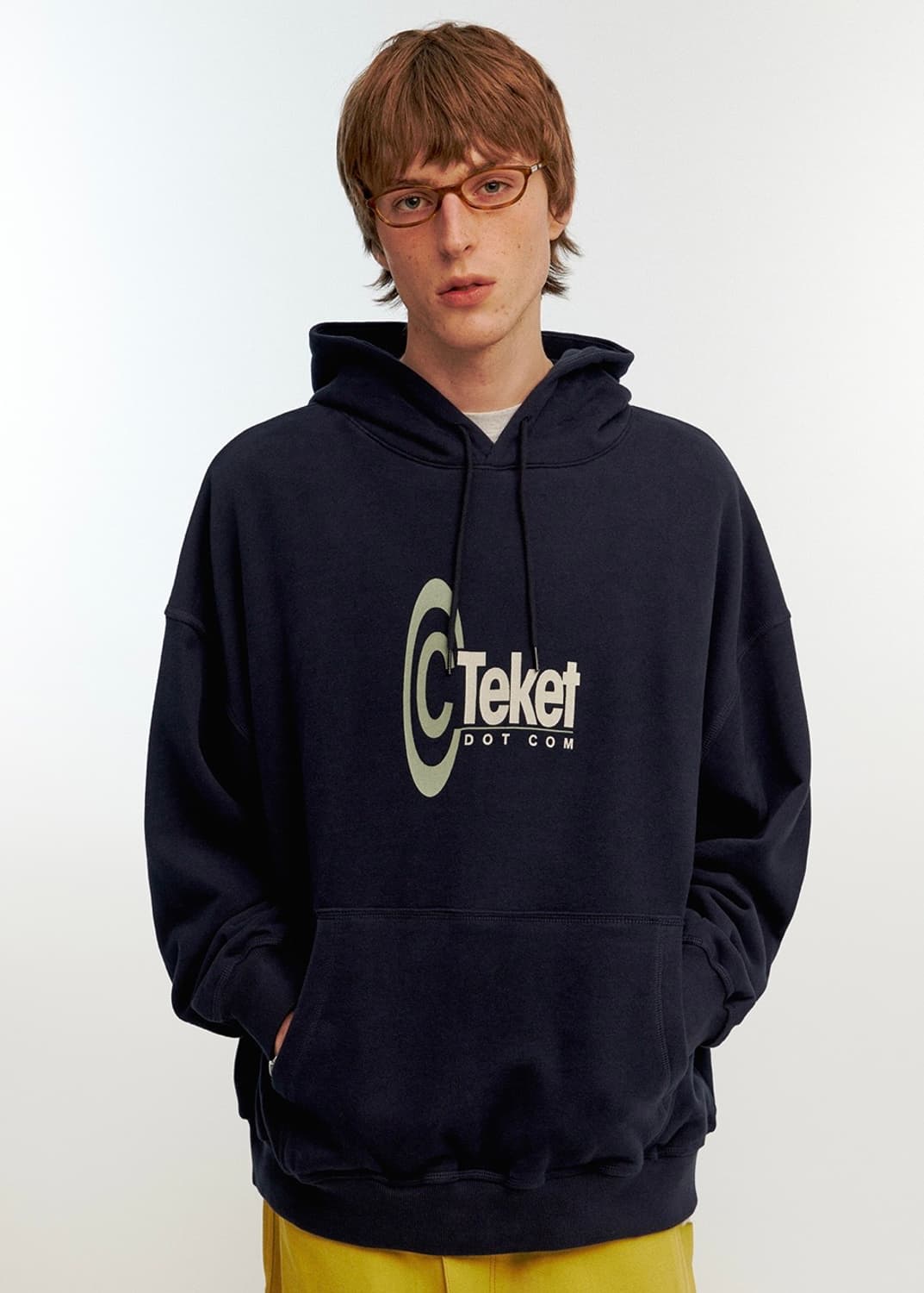 (M) 테켓 심볼 후디 네이비 상품이미지7