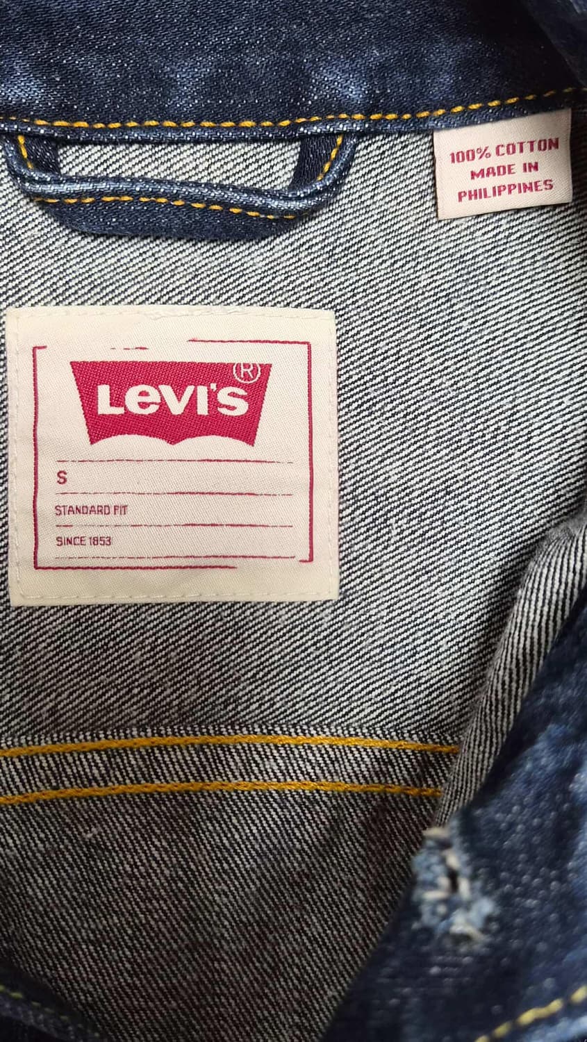 리바이스 데님 트러커 pcl15-101 청자켓 S 남여공용 상품이미지3