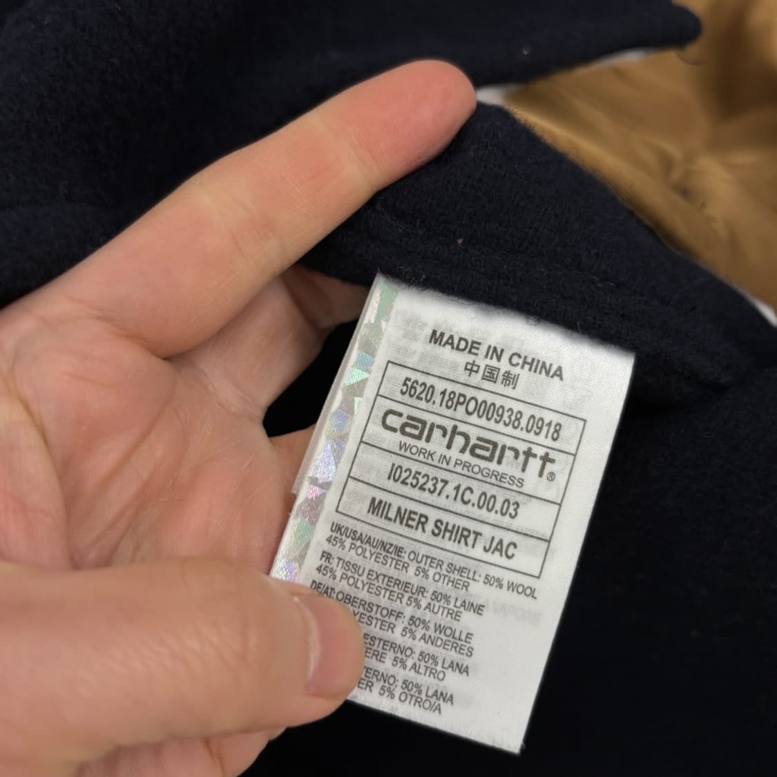 칼하트 울 자켓 상품이미지6