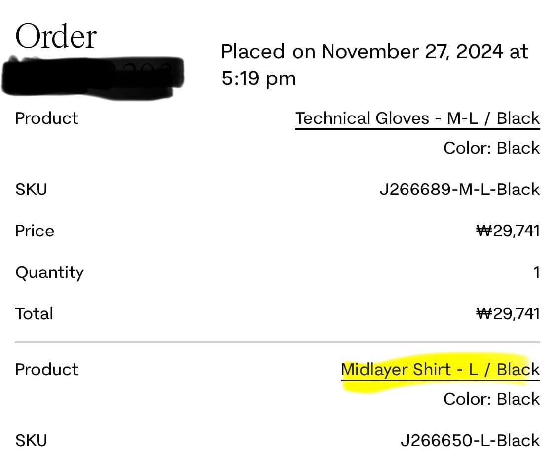 roa 로아 미드레이어 셔츠 캐리오버 상품이미지2