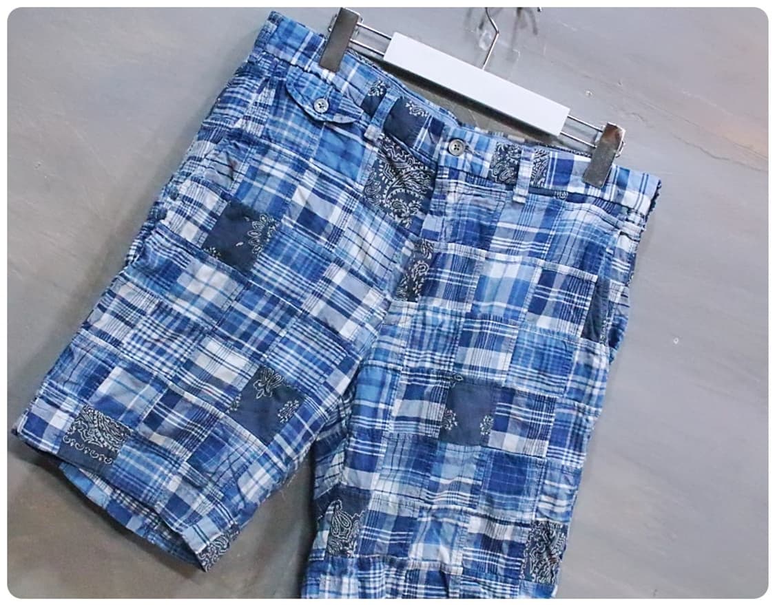 [32] 폴로 랄프로렌 마드라스 패치워크 클래식핏 쇼츠 상품이미지1