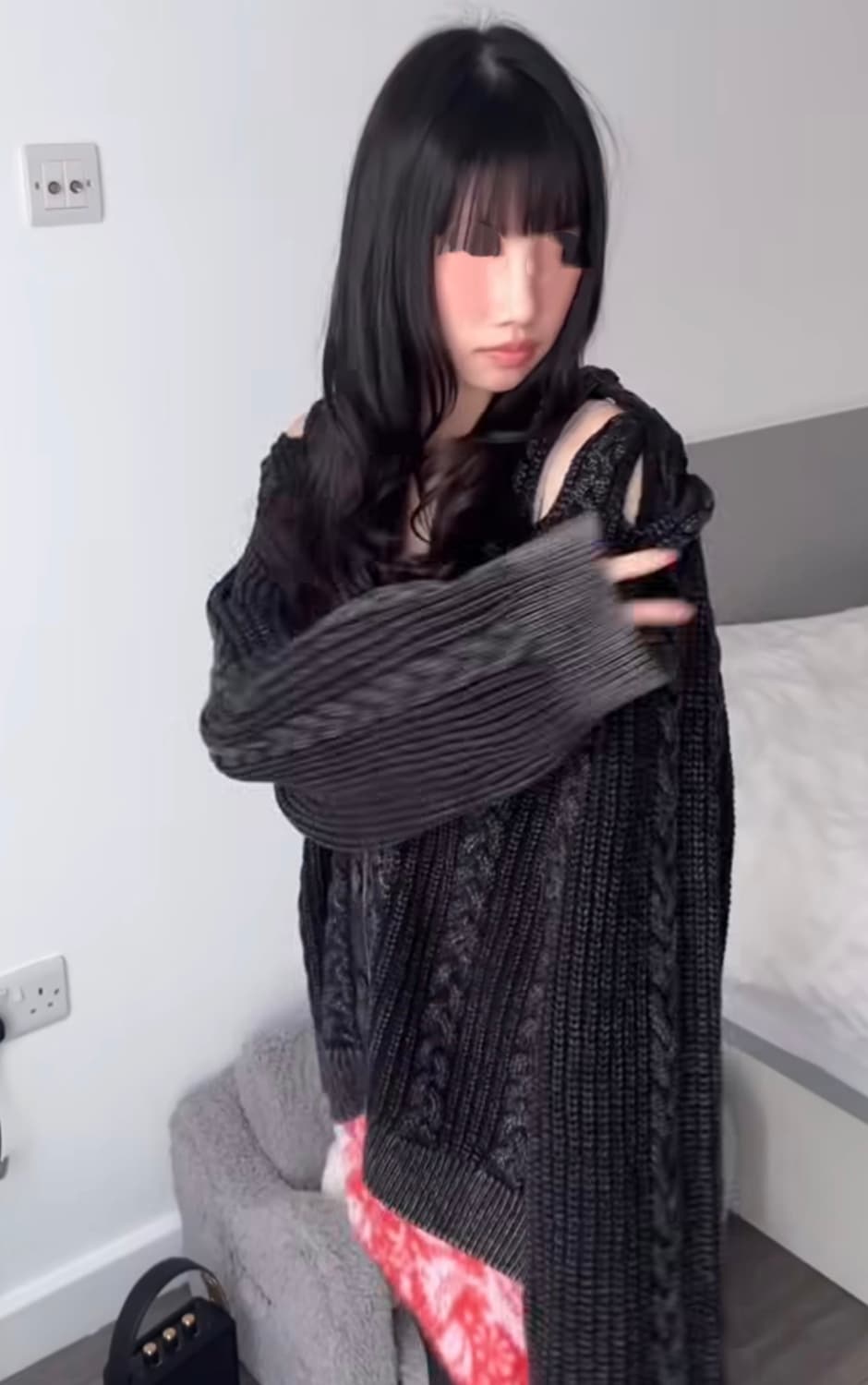 새상품) 글렌마틴스 케이블 니트 가디건 L 상품이미지1