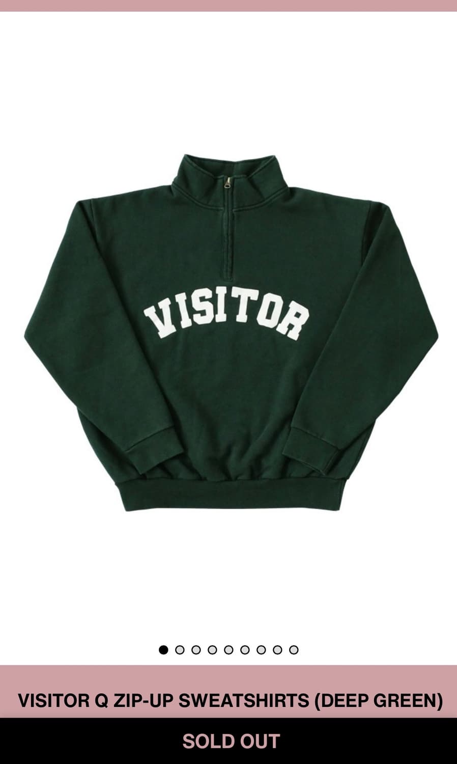 컬렉트피시스 집업 L 상품이미지1