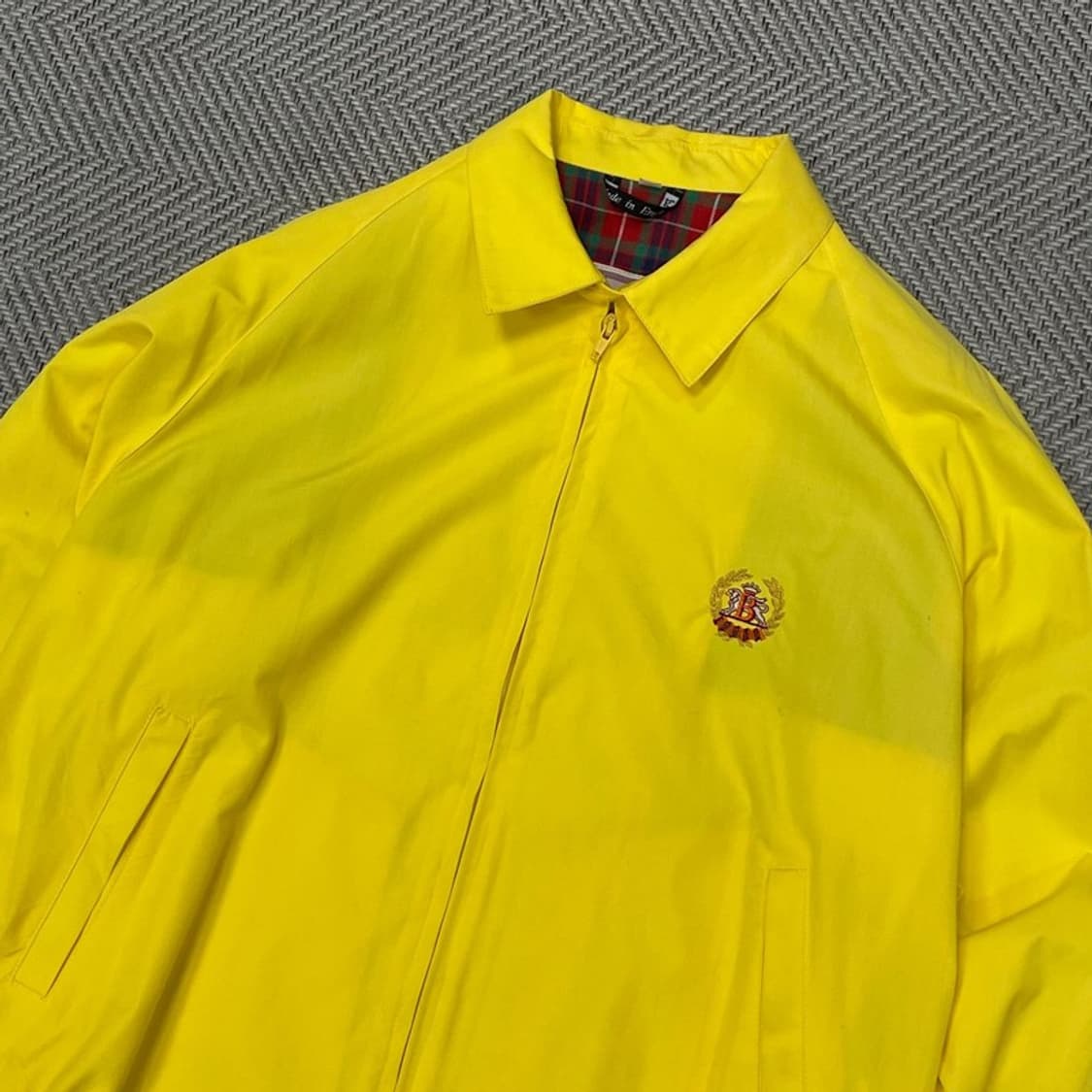 바라쿠타 자수 로고 집업 자켓 v0470 상품이미지3