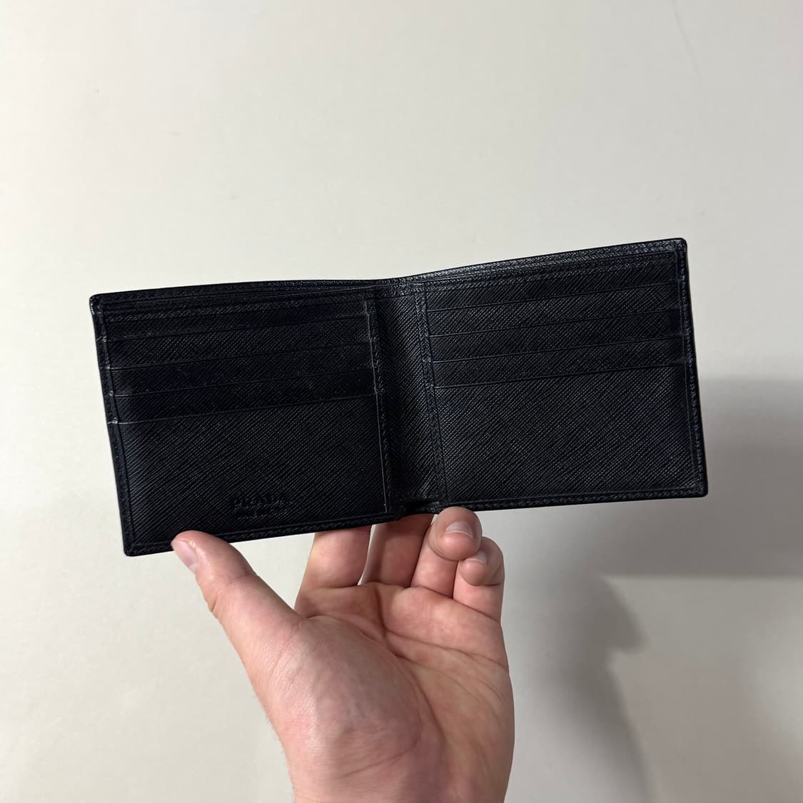 [정품/당일출고]프라다 사피아노 반지갑 상품이미지4