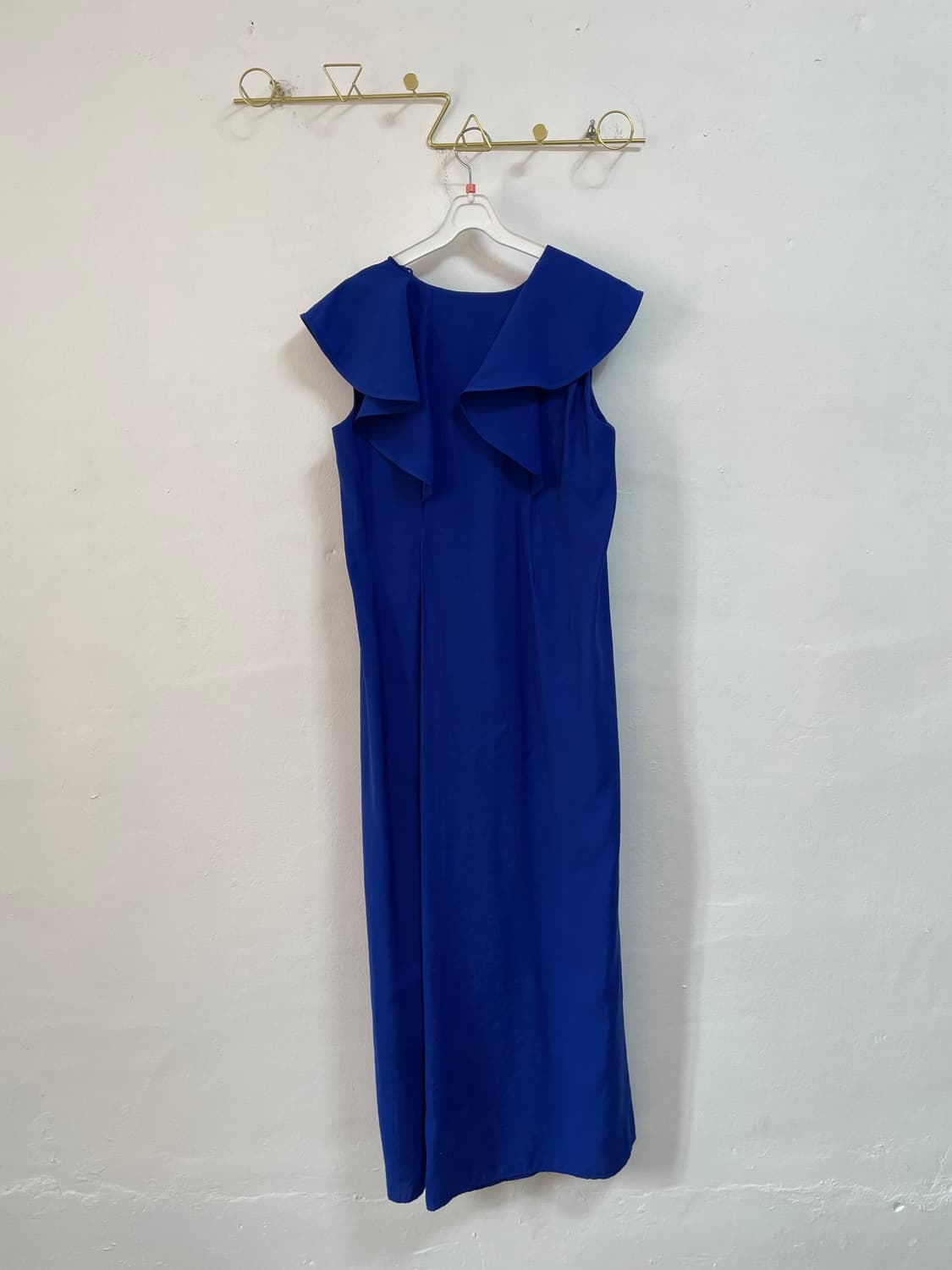 COS 블루 프릴 원피스 EUR 34 상품이미지5