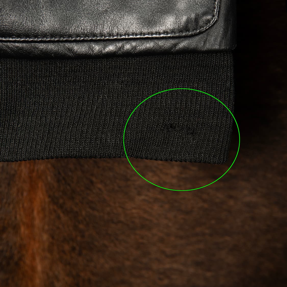 [100] 90s~ VANSON A-2 레더 플라이트 자켓  상품이미지8