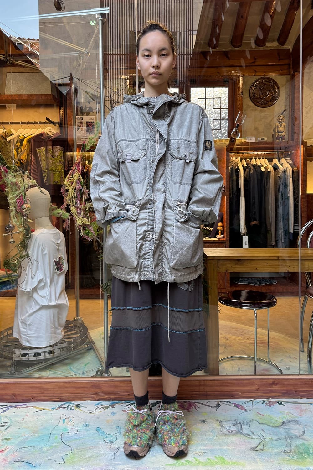 Belstaff 벨스타프 Men’s Grey Struder Parka 상품이미지3