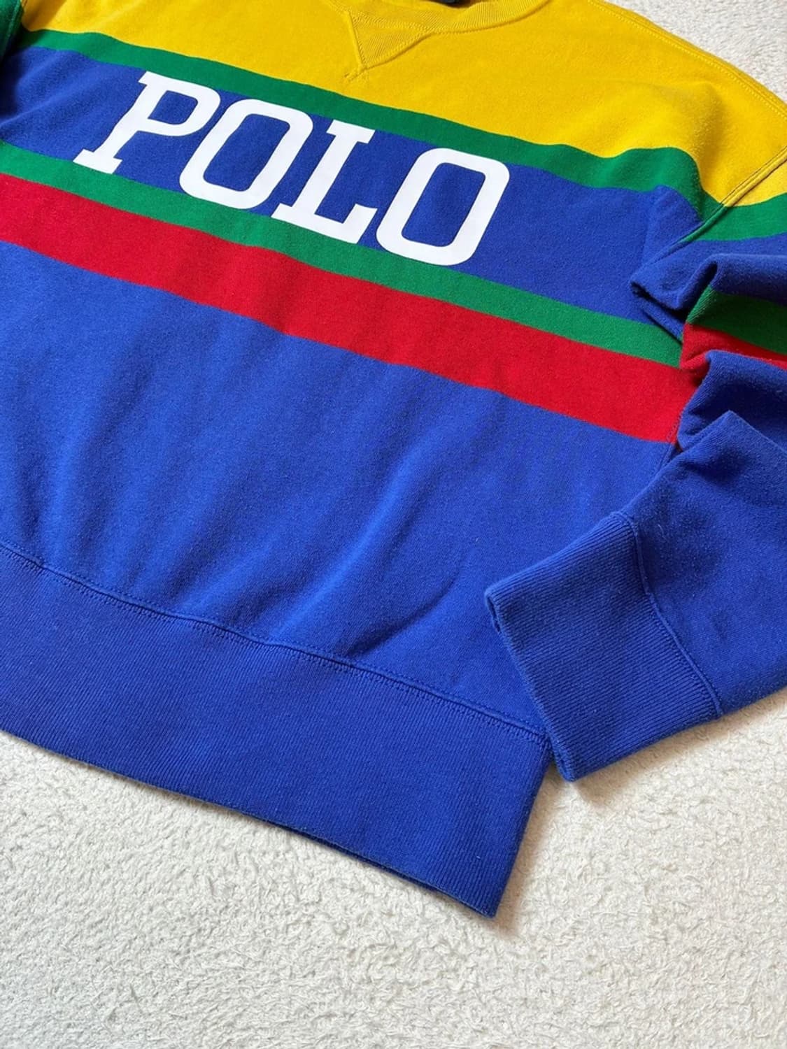 폴로 랄프로렌 빅로고 크루넥 숏 맨투맨 PN7011 상품이미지4