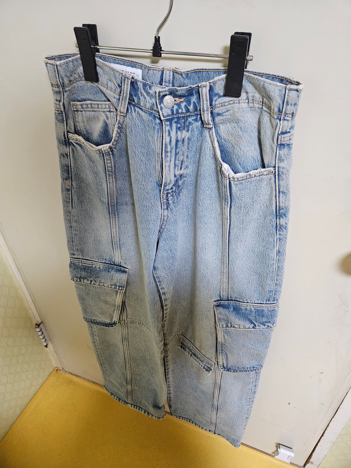 ZARA 카고 데님 청바지 상품이미지1