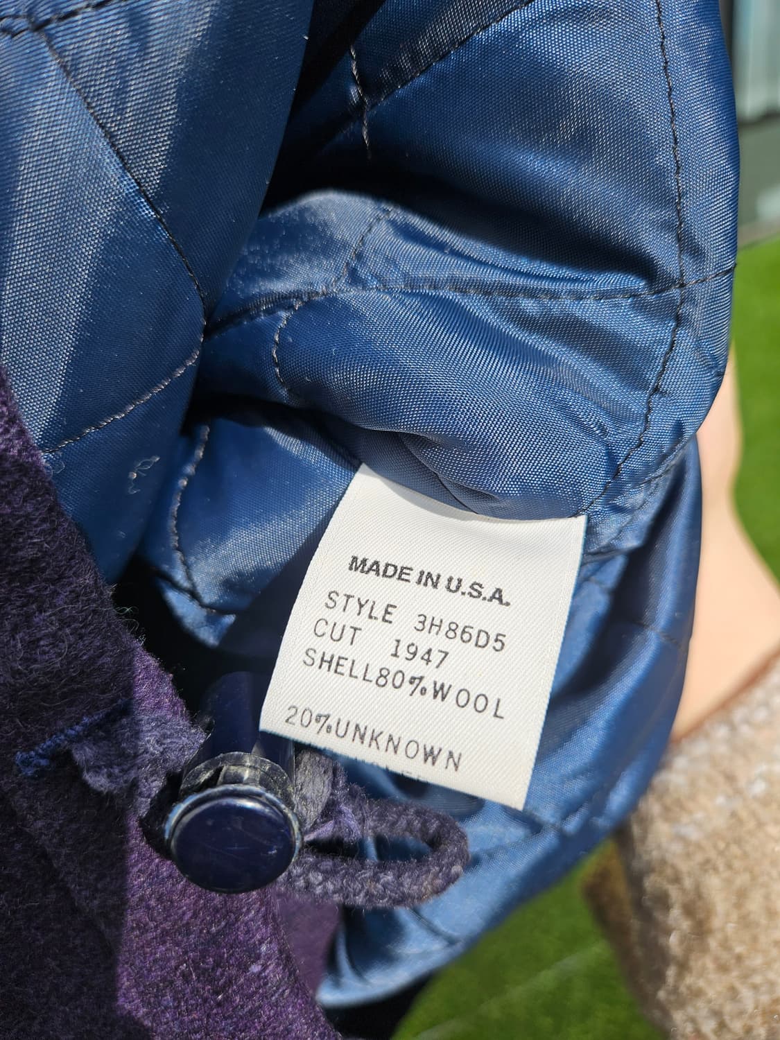 게스 USA 빈티지 울 레더 바시티 자켓 상품이미지9