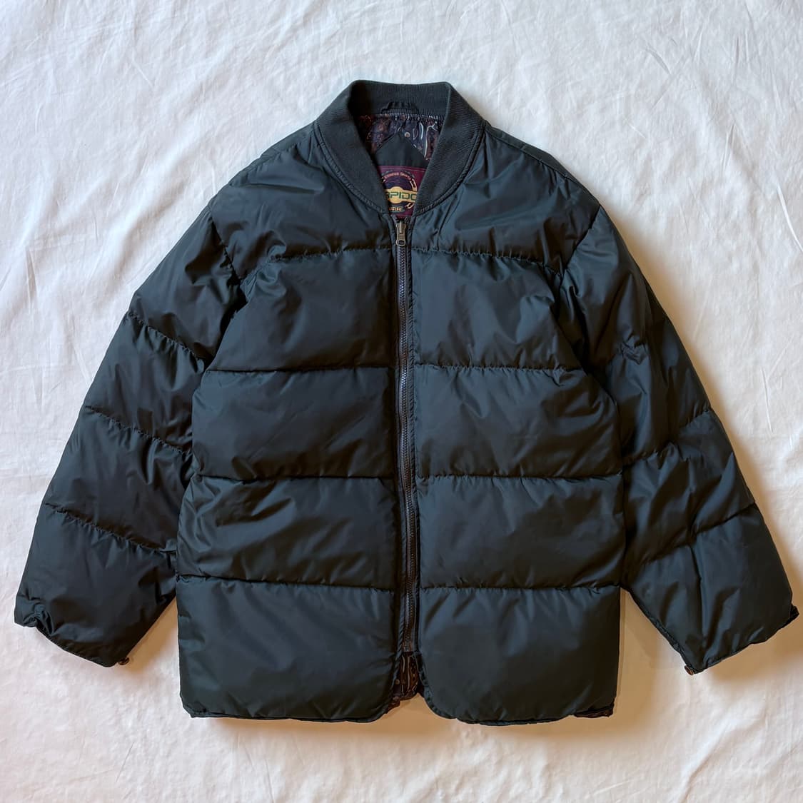 [105-108] 90s RAPIDO 올리브드랩 구스 다운 필드 파카 상품이미지8