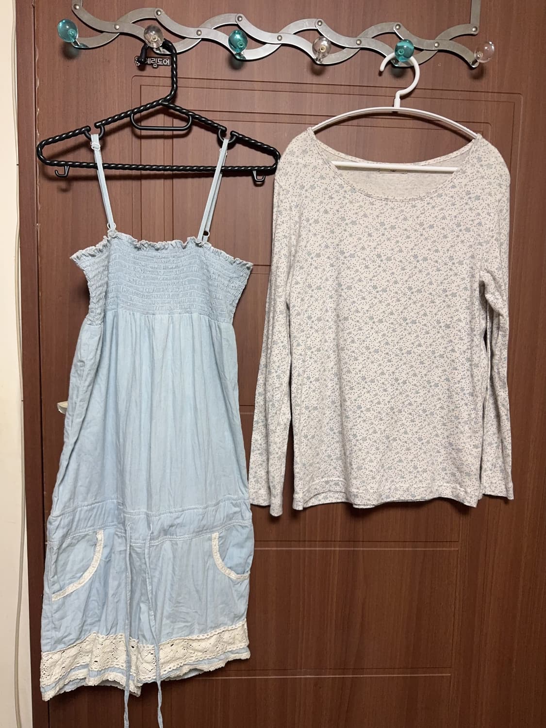 모리걸 하구미 헤이세이 일본 빈티지 점프수트 레이스 눈꽃 도트 이너티 상품이미지1