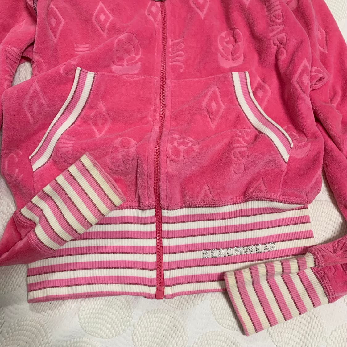 저스트 카발리 핑크 후드 저지 상품이미지7