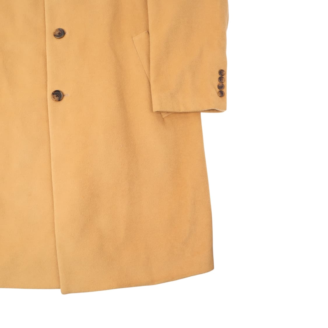 브룩스브라더스 346 베이지 캐시미어 울 싱글 코트 상품이미지4