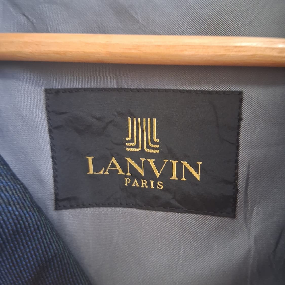 랑방 파리 일본정품 실크100% 울 라이너 탈부착 코트 상품이미지6