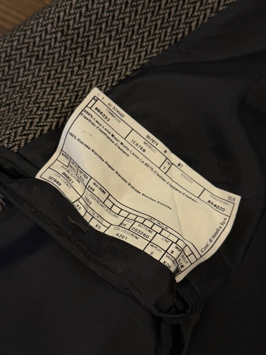 아르마니 꼴레지오니 테일러드 자켓 105 상품이미지4