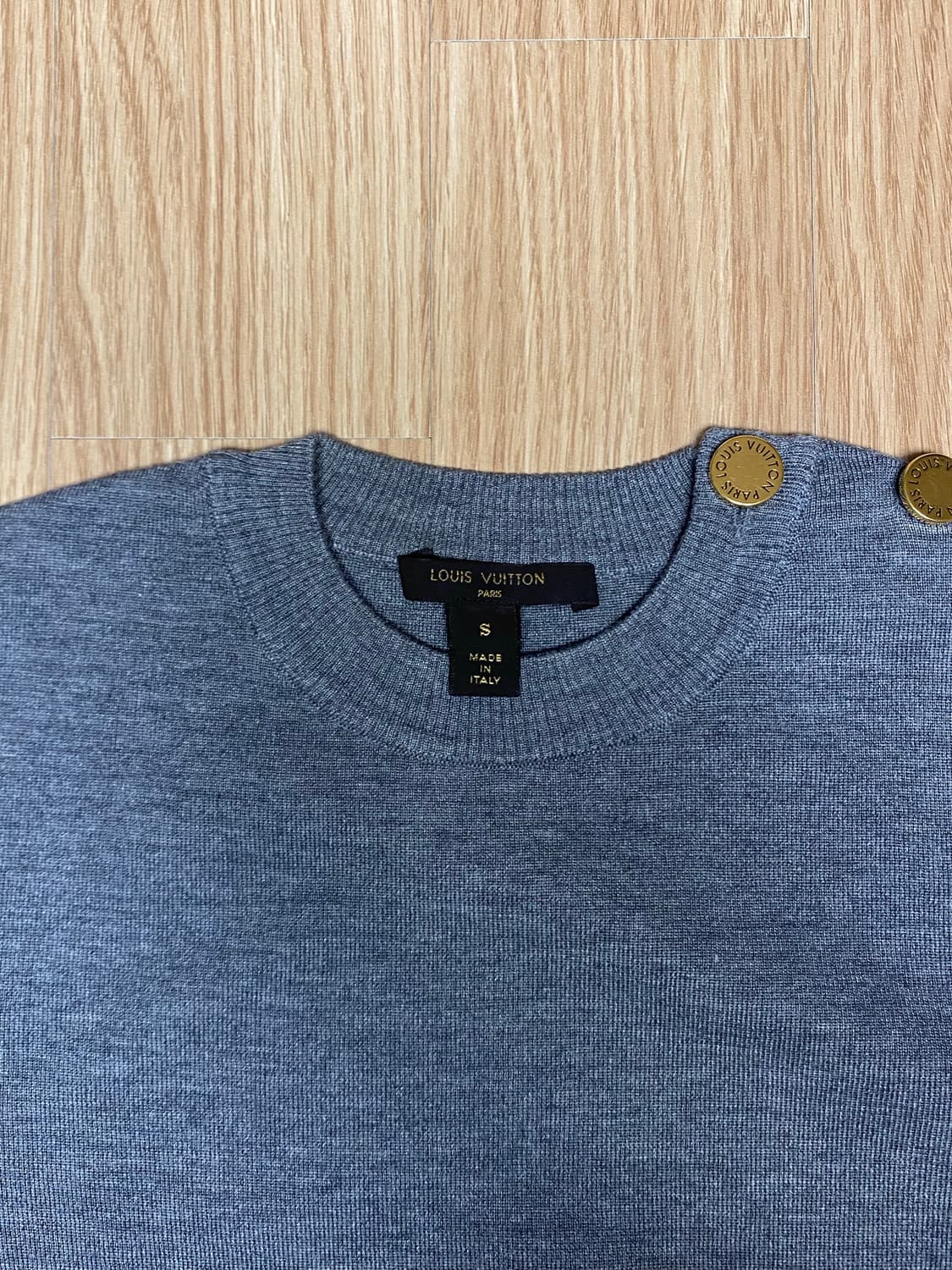 루이비통 반팔 니트 S 상품이미지3