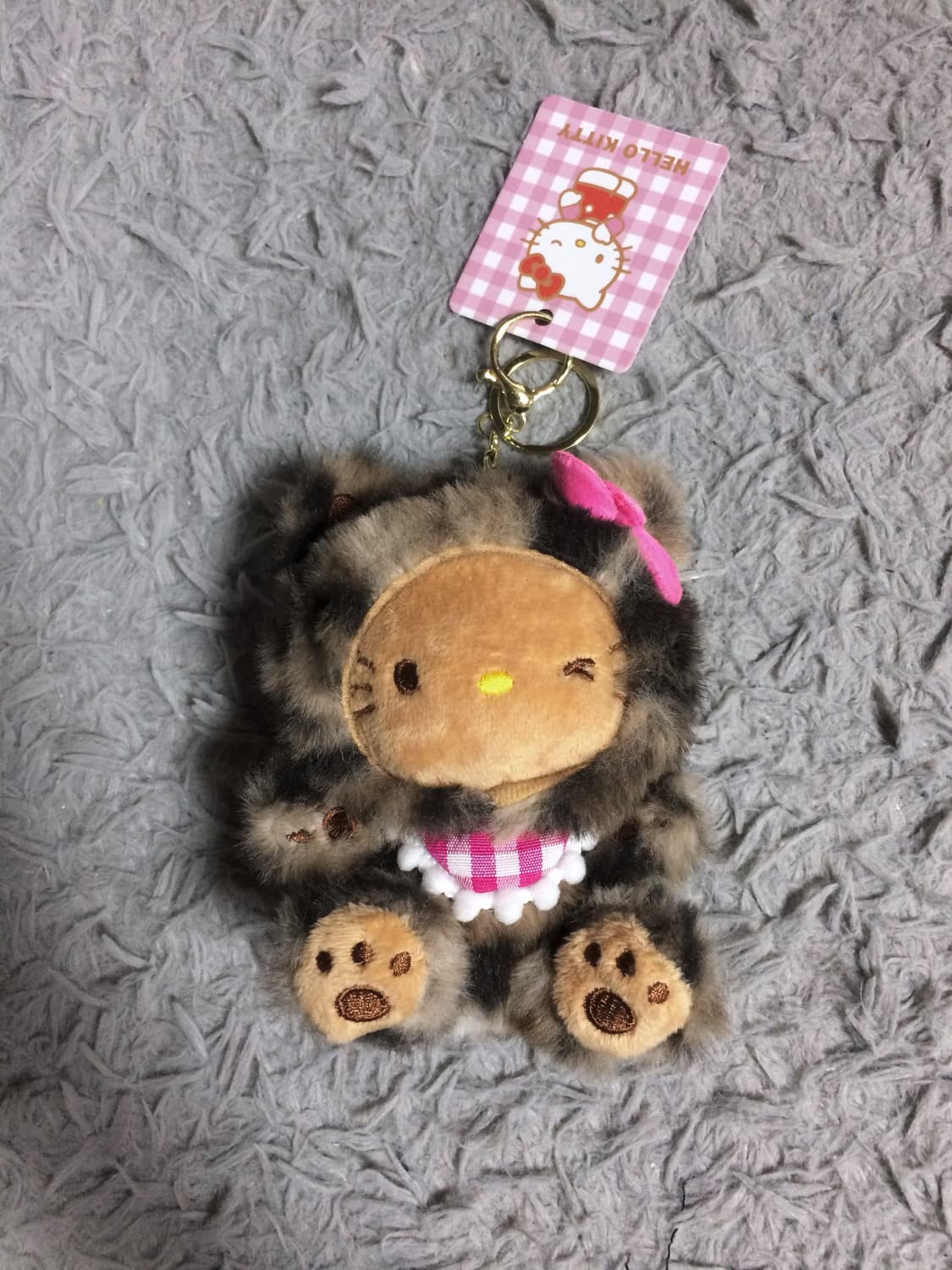 고전 희귀 레어템 산리오 호피 갸루 태닝키티 키링 헬로키티 인형 상품이미지7