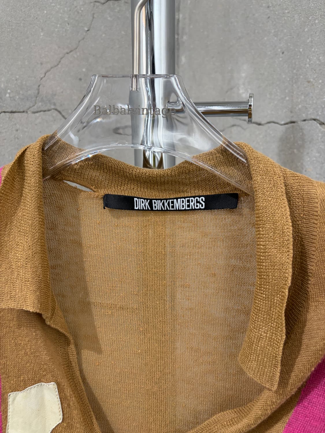 Dirk Bikkembergs 패치워크 브이넥 니트 상품이미지3