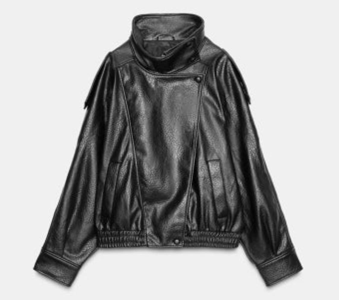 자라 가죽자켓 상품이미지1