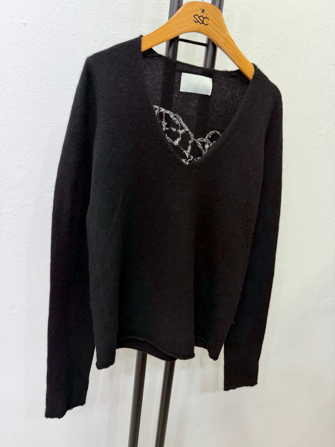 정품) 쟈딕앤볼테르 캐시미어100 여성니트 S   상품이미지2