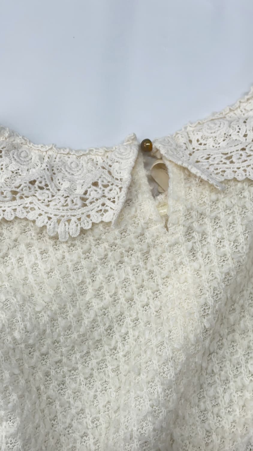 LIZ LISA 리즈리사 블라우스 레이스 프릴 허리라인 양산형 히메갸루 상품이미지6