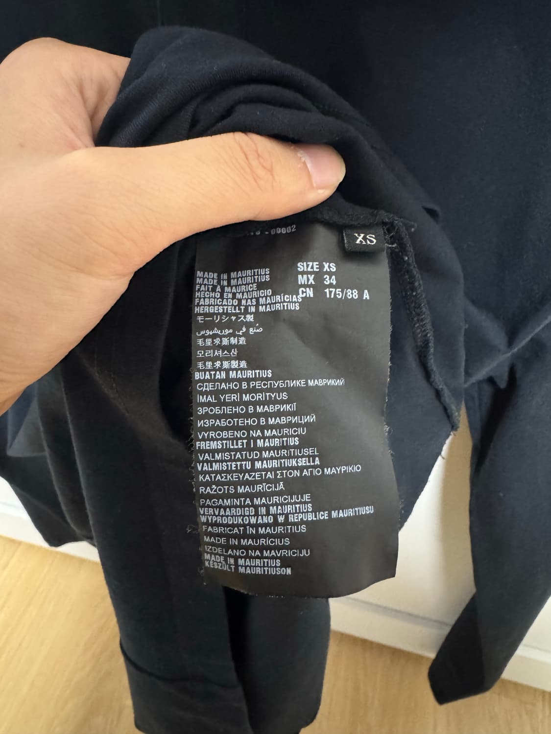 프라다 블랙라벨 폴로셔츠(최고급라인) 상품이미지5