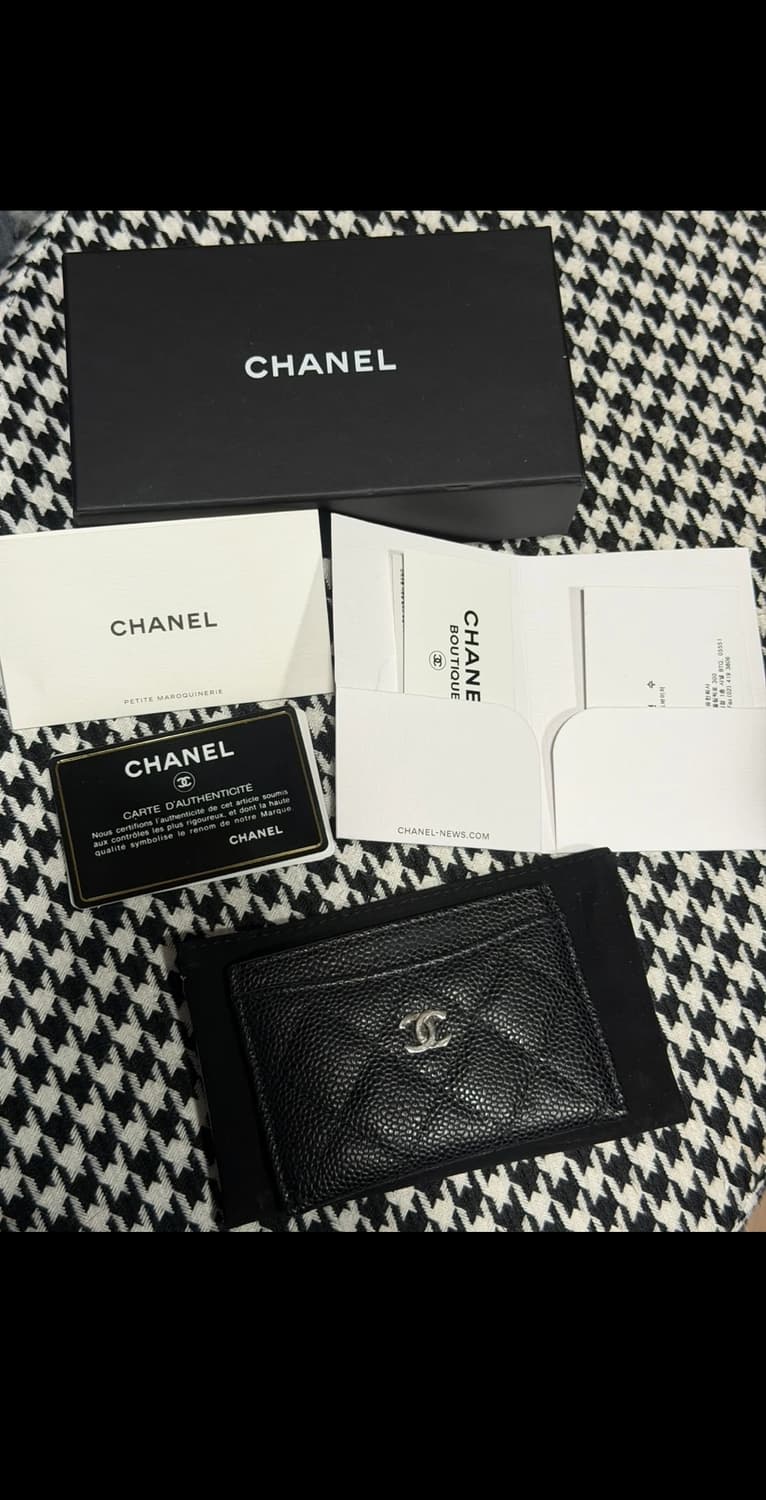 샤넬 캐비어 카드지갑 상품이미지3
