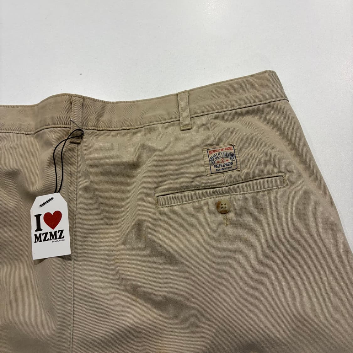 [36] 폴로 랄프로렌 치노 베이지색 면바지 팬츠 C368 상품이미지5