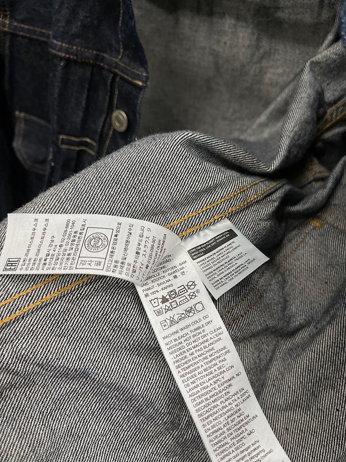 95) 리바이스 LCV 1953 데님자켓 상품이미지9