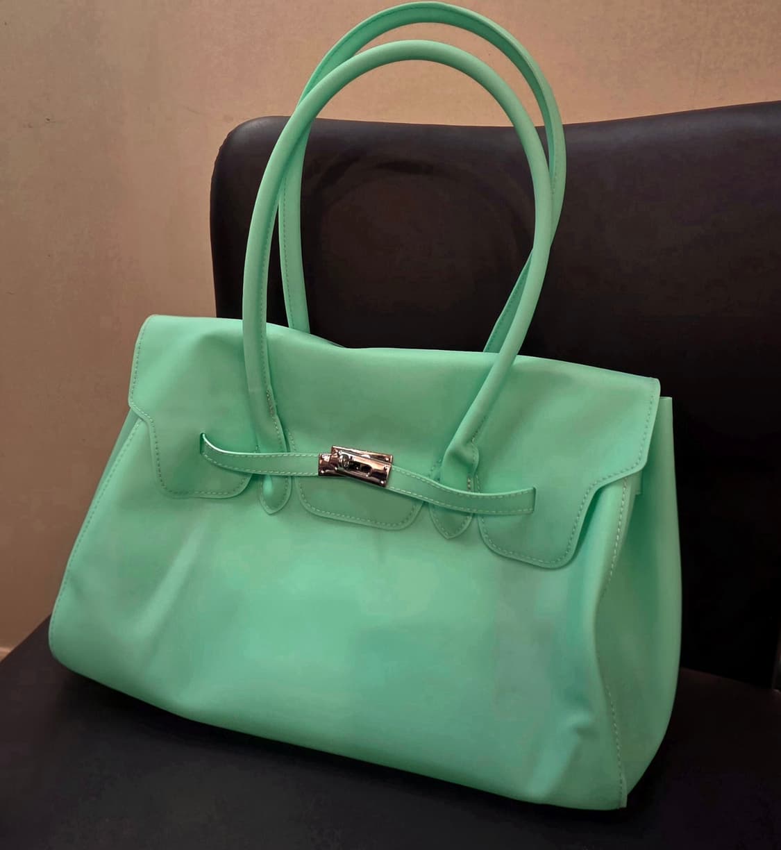 💚희귀컬러💙 민트소다 젤리백 퍼킨백 젤리버킨백 상품이미지1
