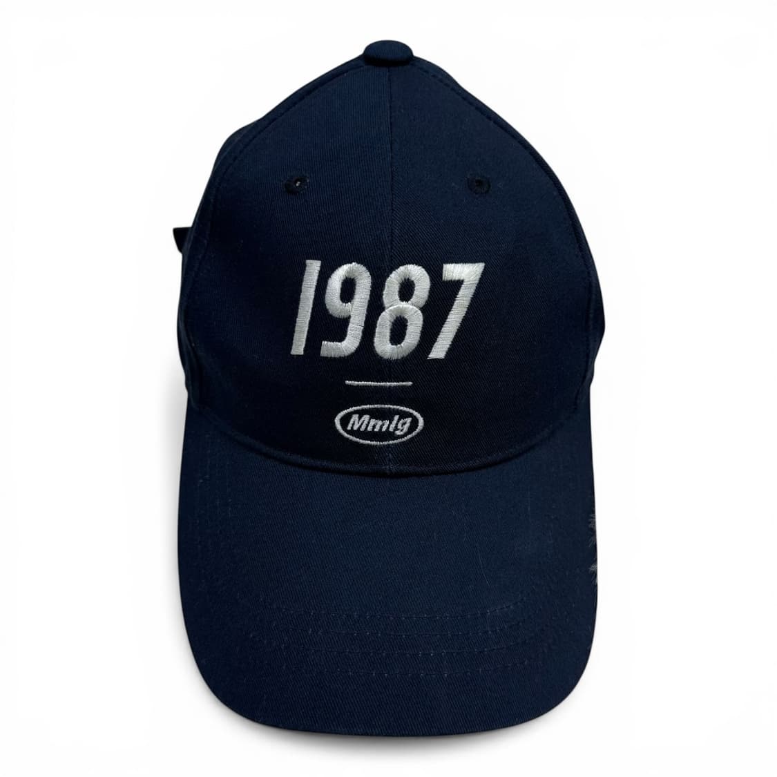F) Mmlg 자수로고 볼캡 네이비 상품이미지1