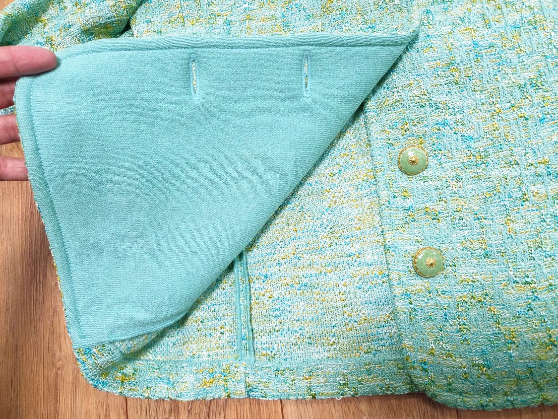 센존(ST.JOHN) 트위드 니트자켓 55-66 상품이미지6